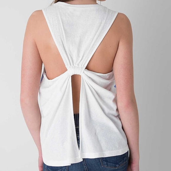 Roxy Tops - NWT Roxy split back tank top tee shirt